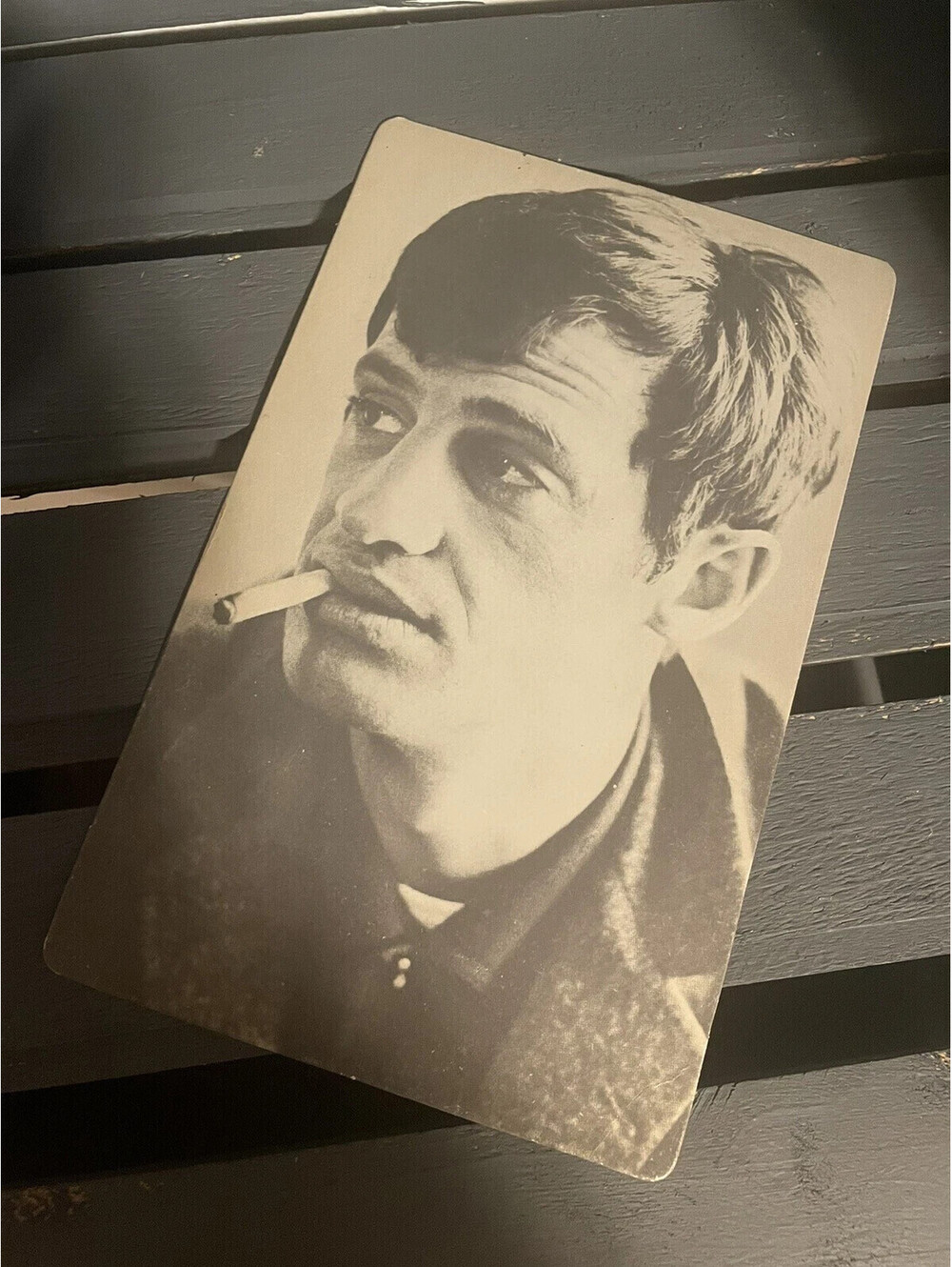 Jean Paul Belmondo Movie Photo Postcard Photograph Poster Breathless Trilby